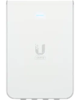 Точка за достъп UniFi6 In-Wall. Wall-mounted WiFi 6 access point with a built-in PoE
