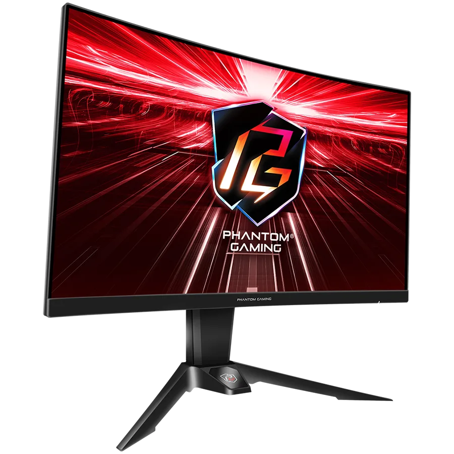 Монитор Asrock Curved Gaming Monitor, 27" QHD(2560x1440) 1500R VA, AG, 165 Hz, 110% sRGB, 4000:1, 550 cd/m², 178º/178º, 1ms (MPRT), Flicker-free, Hight, Swivel, Tilt Adjustment 2x 2W Speakers, 2x HDMI, 1x DP, 1x Audio, Wi-Fi Antenna, 3Y - Image 26