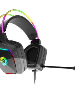 Alternative view of Геймърски слушалки CANYON headset Darkless GH-9A Black