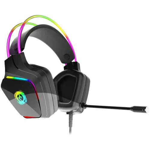 Alternative view of Геймърски слушалки CANYON headset Darkless GH-9A Black