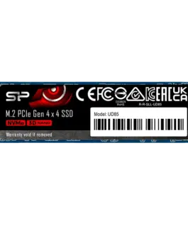 SSD диск Silicon Power UD85 1TB SSD PCIe Gen 4x4 PCIe Gen 4x4 & NVMe1.4 3DNAND HBM 5 year warranty -Max 3600/2800