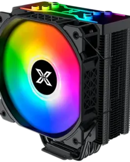 Охладител за процесор Охладител Air Killer Pro EN47895 Black X22A FAN ARGB Top Cover Reinforced Plastic Steel Backplate