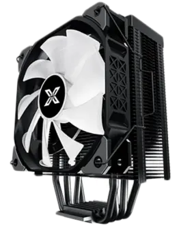 Alternative view of Охладител за процесор Охладител Air Killer Pro EN47895 Black, X22A FAN, ARGB Top Cover, Reinforced Plastic Steel Backplate, Mini ARGB LED Controller