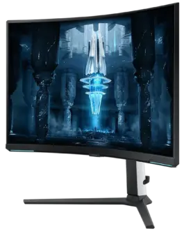 Монитор Monitor LED Samsung Curved LS32BG850NPXEN 32" VA 16:9 UHD 3840x2160@240Hz 1000000 : 1 178/178 1ms 350cd/m2 2xHDM