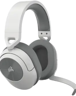 Alternative view of Геймърски слушалки CORSAIR HS55 Wireless Headset, White