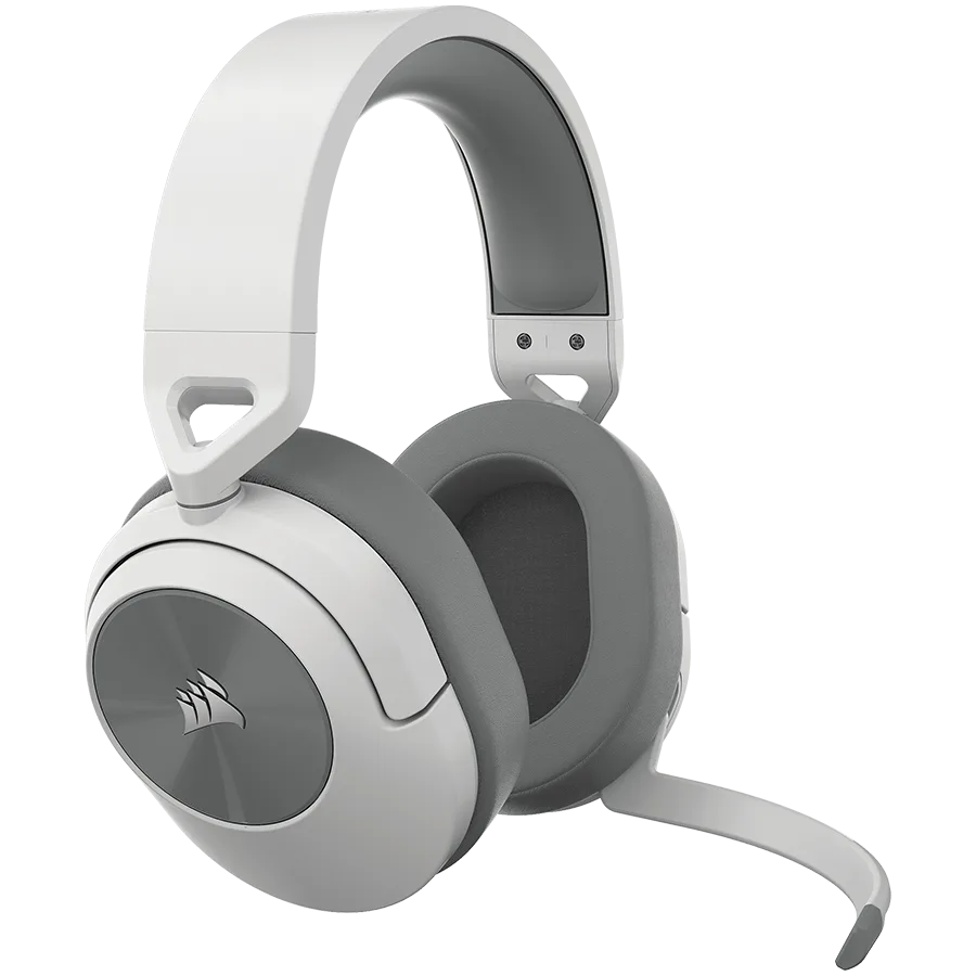 Геймърски слушалки CORSAIR HS55 Wireless Headset, White - Image 30