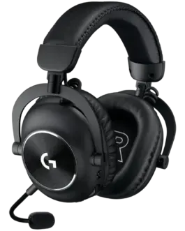 Alternative view of Геймърски слушалки LOGITECH G PRO X2 LIGHTSPEED Wireless Gaming Headset - Blue Mic - BLACK