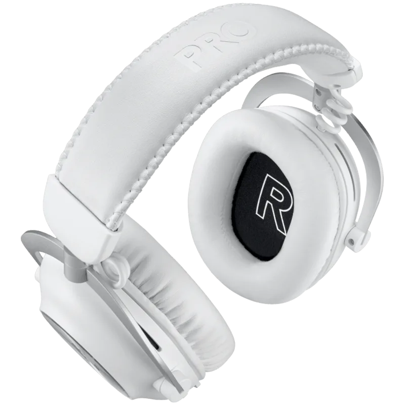 Геймърски слушалки LOGITECH G PRO X2 LIGHTSPEED Wireless Gaming Headset - Blue Mic - WHITE - Image 8
