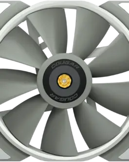 Вентилатор COUGAR MHP 120 White 120mm 4-pin PWM fan 600-2000RPM HDB Bearing Anti-vibration Dampers Extension Cable + Low