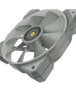 Alternative view of Вентилатор COUGAR MHP 120 White, 120mm 4-pin PWM fan, 600-2000RPM, HDB Bearing, Anti-vibration Dampers, Extension Cable + Low-Noise Adapter, Case + Radiator screws, 82.48 CFM, 4.24mm H20, 34.5 dBA (Max)