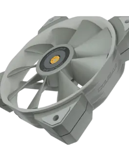 Alternative view of Вентилатор COUGAR MHP 120 White, 120mm 4-pin PWM fan, 600-2000RPM, HDB Bearing, Anti-vibration Dampers, Extension Cable + Low-Noise Adapter, Case + Radiator screws, 82.48 CFM, 4.24mm H20, 34.5 dBA (Max)