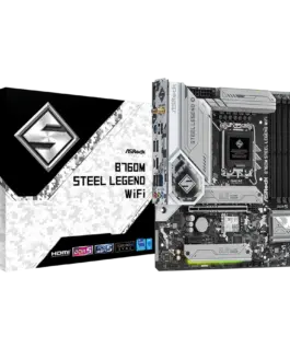 Дънна платка ASROCK B760M Steel Legend WiFi mATX LGA1700 DDR5