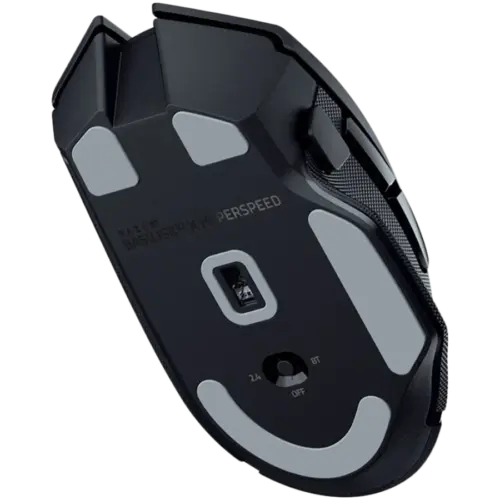 Alternative view of Геймърска мишка Razer Basilisk V3 X HyperSpeed, wireless gaming mouse with Bluetooth connection, Razer Chroma RGB, Razer 5G Advanced 18K DPI Optical Sensor, 18000 DPI, Mechanical Mouse Switches Gen-2, 100% PTFE feet, 110 g