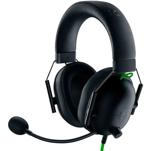 Геймърски слушалки Razer BlackShark V2 X USB gaming headset HyperClear Noise-Cancelling Mic TriForce 50mm Drivers Advanc