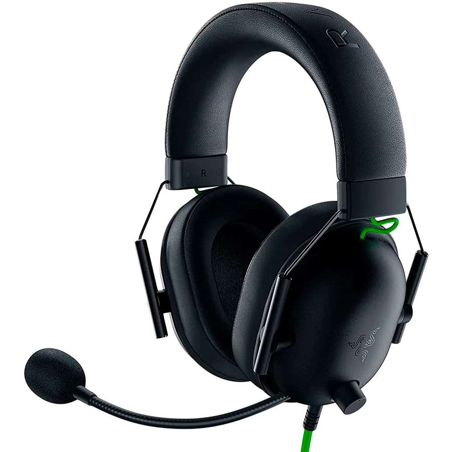 Геймърски слушалки Razer BlackShark V2 X USB gaming headset HyperClear Noise-Cancelling Mic TriForce 50mm Drivers Advanc