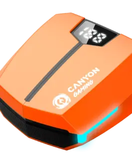 Bluetooth слушалки CANYON headset Doublebee GTWS-2 Gaming Orange