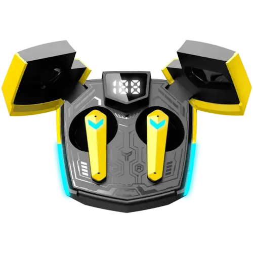 Alternative view of Bluetooth слушалки CANYON headset Doublebee GTWS-2 Gaming Yellow