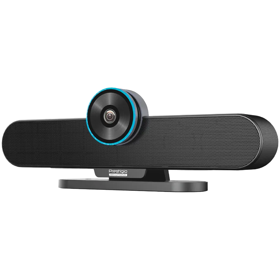 Система за бизнес комуникации Prestigio Solutions Video Conferencing Collaboration Bar Gamma: 4K UHD 8.5MP 6 mic 6m (Ran