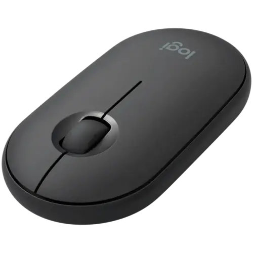 Alternative view of Безжична мишка LOGITECH M350S Pebble 2 Bluetooth Mouse - TONAL GRAPHITE - DONGLELESS