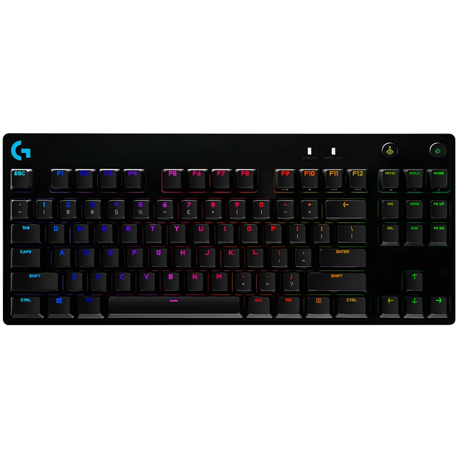 Геймърска клавиатура LOGITECH G PRO X TKL LIGHTSPEED Mechanical Gaming Keyboard - BLACK - US INTL -