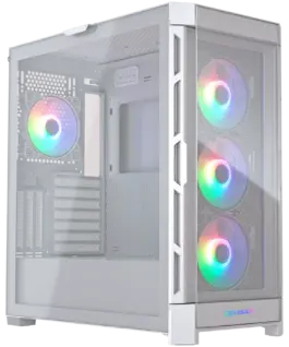 Alternative view of Кутия за компютър COUGAR DUOFACE PRO RGB PC Case, Mid Tower, White