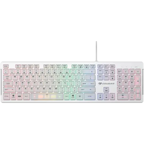 Геймърска клавиатура COUGAR VANTAR S Gaming Keyboard White