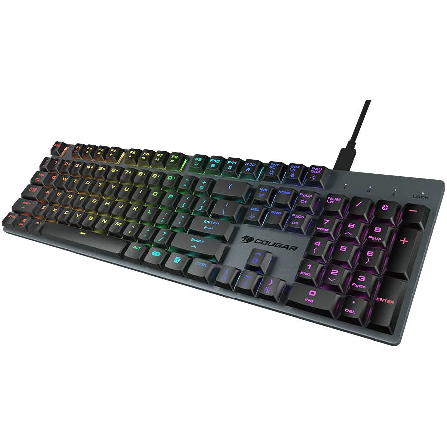 Геймърска клавиатура COUGAR LUXLIM Gaming Keyboard - Image 27