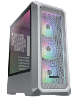 Кутия за компютър COUGAR Archon 2 Mesh RGB PC Case Mid Tower White