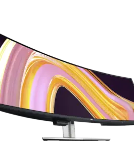 Alternative view of Монитор Dell U4924DW Monitor LED UltraSharp 49 Curved, 49", 5K Dual QHD (5120x1440) 60Hz, 32:9, Anti-glare, 3H Hard Coating, ComfortView, IPS, 350 cd/m2, 2000:1, 178/178, 5ms/8ms, 2xHDMI, DP, USB-C 3.2 Gen 2, Audio line-out, Height, Pivot, Swivel, Ti