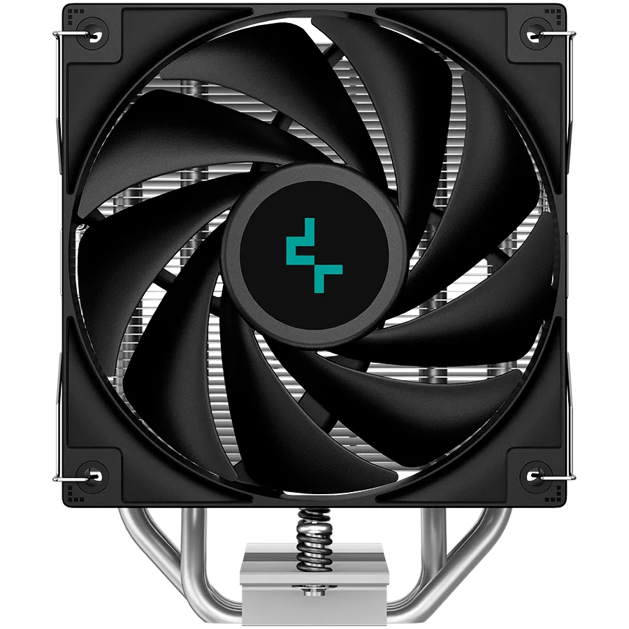 Охладител за процесор Охладител DeepCool AG400, CPU Air Cooler, 1x120mm PWM Fan, TDP 220W, 4 Heatpipes, LGA1700/1200/115x, AMD AM5/AM4, 125x92x150 mm(LxWxH), 2Y, R-AG400-BKNNMN-G-1 - Image 4