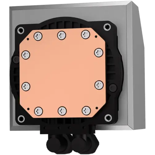 Alternative view of Охладител за процесор Охладител DeepCool LT720, 360mm CPU Liquid Cooler, 3x120mm FK120 PWM Fans, ARGB Multidimensional Infinity Mirror Top Cap, Black, LGA 2066/2011-v3/2011/1700/1200/115x, AMD sTRX4/sTR4/AM5/AM4, 5Y, R-LT720-BKAMNF-G-1