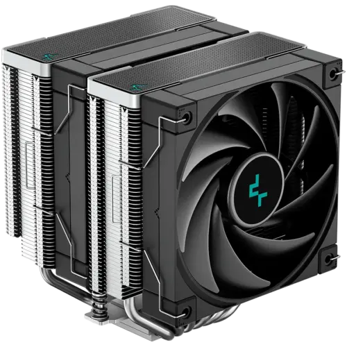Охладител за процесор Охладител DeepCool AK620 CPU Air Cooler 2x120mm PWM Fan TDP 260W 6 Heatpipes LGA2066/2011-v3/2011/