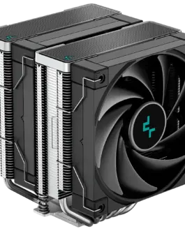 Охладител за процесор Охладител DeepCool AK620 CPU Air Cooler 2x120mm PWM Fan TDP 260W 6 Heatpipes LGA2066/2011-v3/2011/