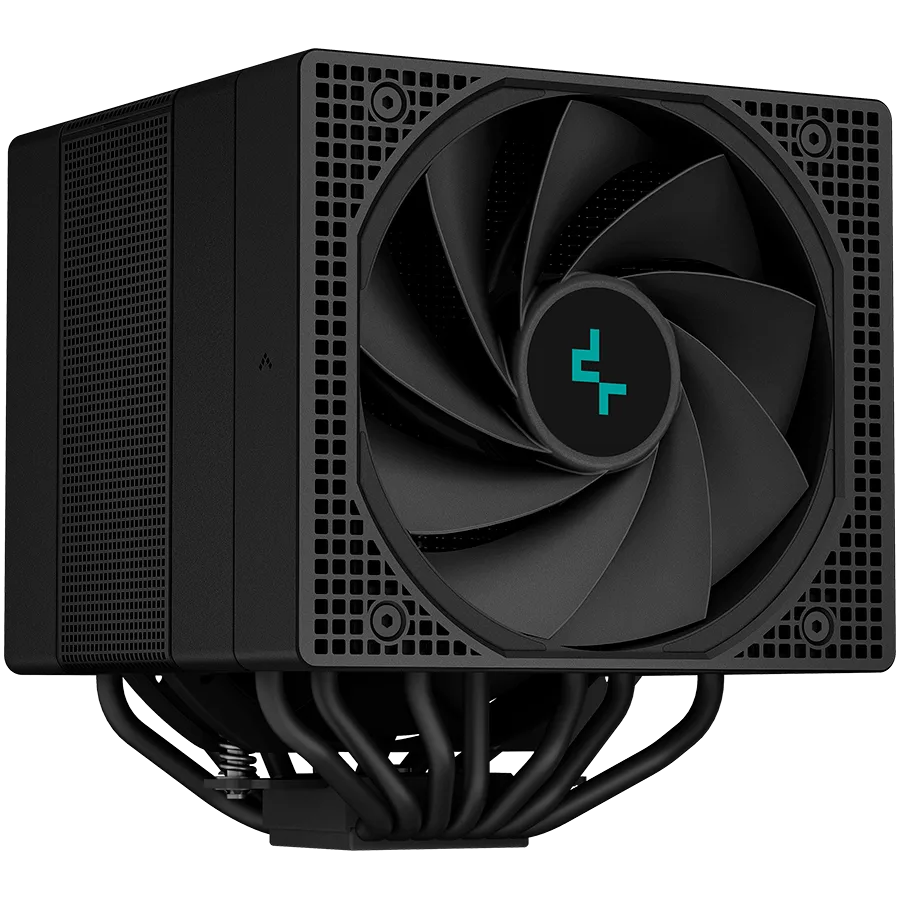 Охладител за процесор Охладител DeepCool ASSASSIN IV, CPU Air Cooler, 1x120mm + 1x140mm FDB Fans, Fan Speed Switch, TDP 280W, 7 Heatpipes, LGA2066/2011-v3/2011/1700/1200/115x, AMD AM5/AM4, 144x147x164 mm(LxWxH), 6Y, R-ASN4-BKNNMT-G - Image 48