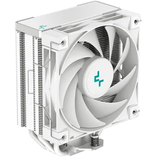 Охладител за процесор Охладител DeepCool AK400 WH CPU Air Cooler 1x120mm PWM Fan TDP 220W 4 Heatpipes White LGA1700/1200