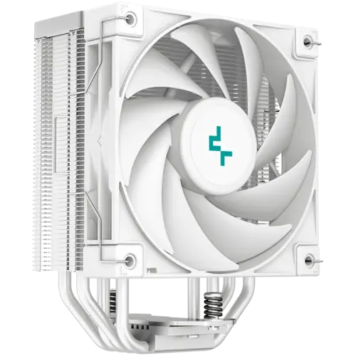 Alternative view of Охладител за процесор Охладител DeepCool AK400 WH, CPU Air Cooler, 1x120mm PWM Fan, TDP 220W, 4 Heatpipes, White, LGA1700/1200/115x, AMD AM5/AM4, 127x97x155 mm(LxWxH), 3Y, R-AK400-WHNNMN-G-1