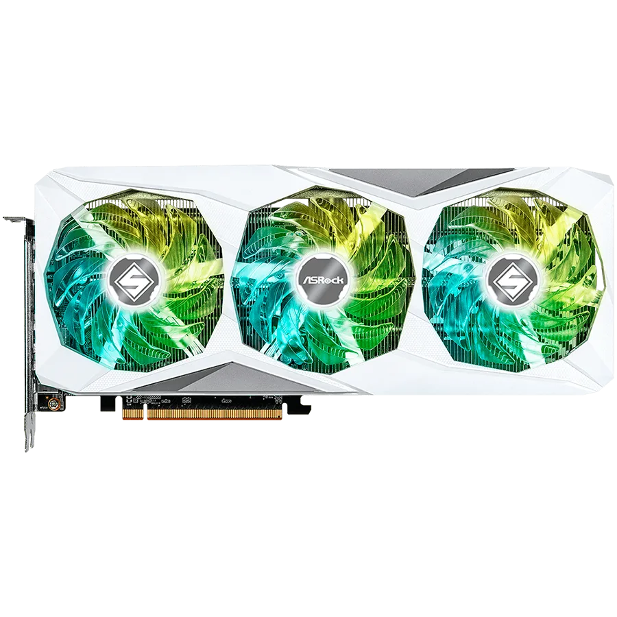 Видео карта ASROCK Video Card AMD Radeon RX-7600 Steel Legend 8GB GDDR6 128bit, 2725 MHz / 18Gbps, 3x DP 2.1, 1x HDMI, 3 fan, 2 slot - Image 47