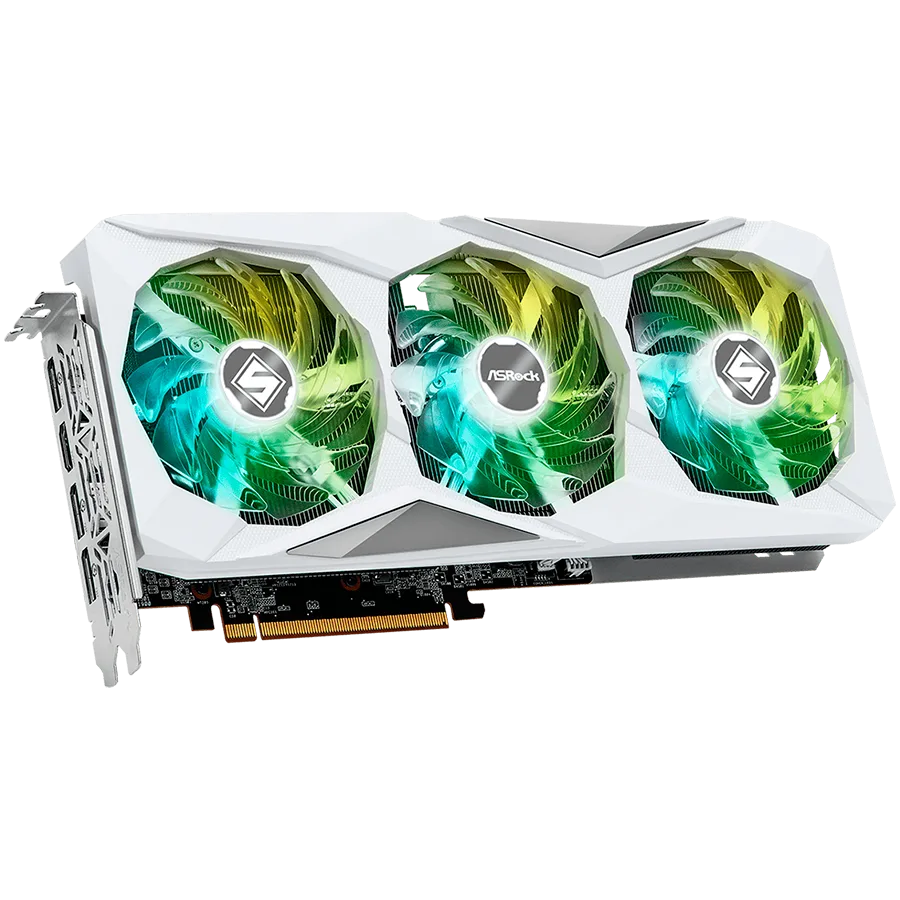 Видео карта ASROCK Video Card AMD Radeon RX-7600 Steel Legend 8GB GDDR6 128bit, 2725 MHz / 18Gbps, 3x DP 2.1, 1x HDMI, 3 fan, 2 slot - Image 54