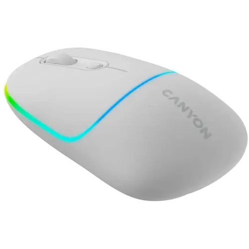 Alternative view of Безжична мишка CANYON mouse MW-22 2in1 BT/ Wireless Snow White