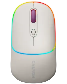 Безжична мишка CANYON mouse MW-22 2in1 BT/ Wireless Rice