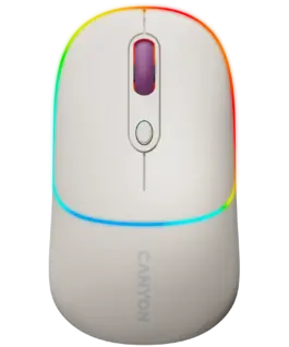 Безжична мишка CANYON mouse MW-22 2in1 BT/ Wireless Rice