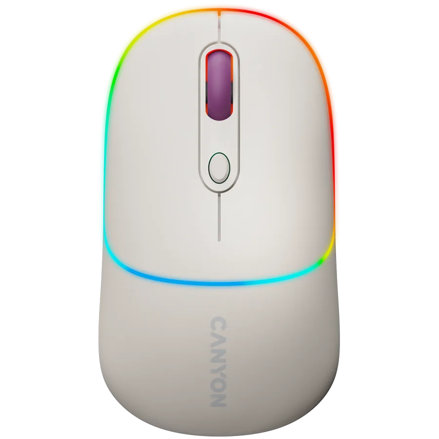 Безжична мишка CANYON mouse MW-22 2in1 BT/ Wireless Rice