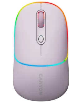 Безжична мишка CANYON mouse MW-22 2in1 BT/ Wireless Pearl Rose