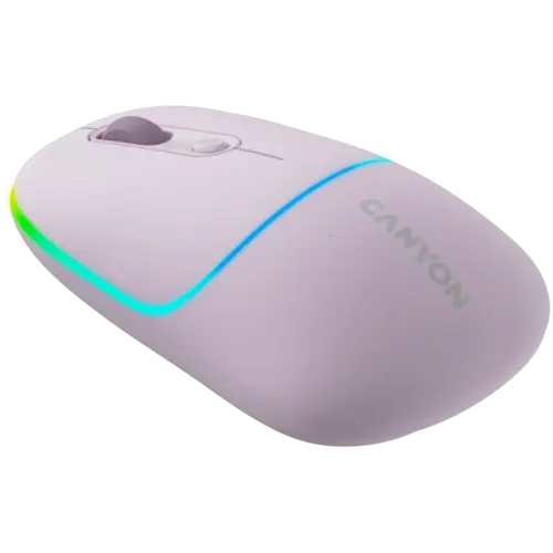 Alternative view of Безжична мишка CANYON mouse MW-22 2in1 BT/ Wireless Pearl Rose
