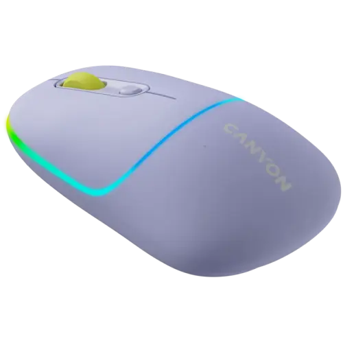 Alternative view of Безжична мишка CANYON mouse MW-22 2in1 BT/ Wireless Lavender