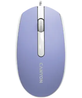 Мишка за компютър CANYON mouse M-10 Wired Lavender