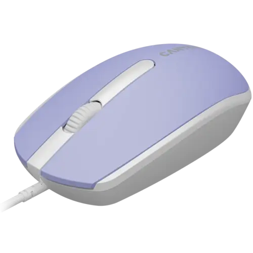 Alternative view of Мишка за компютър CANYON mouse M-10 Wired Lavender