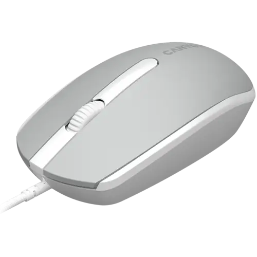 Alternative view of Мишка за компютър CANYON mouse M-10 Wired Dark grey