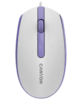 Мишка за компютър CANYON mouse M-10 Wired Dark grey