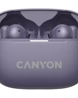 Alternative view of Bluetooth слушалки CANYON headset OnGo TWS-10 ANC+ENC Purple